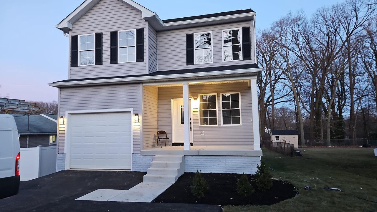 Front exterior of the Stone View home
